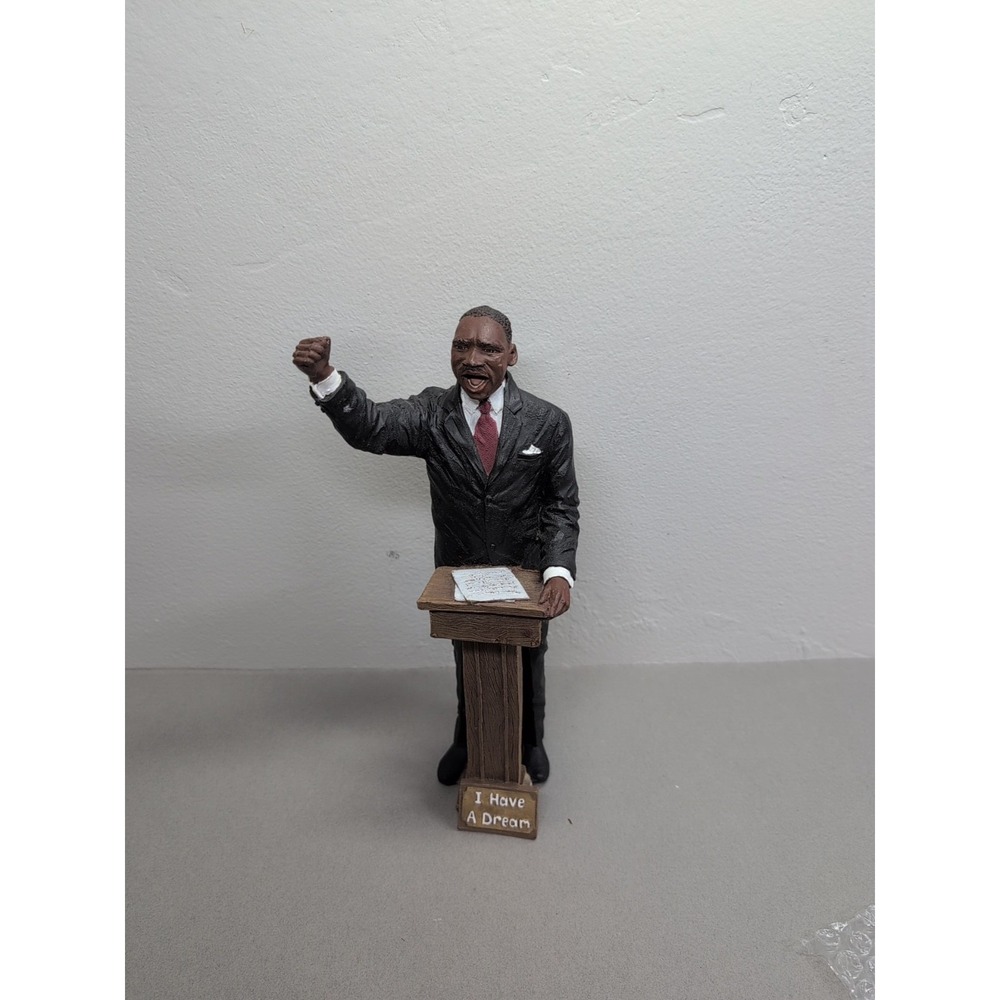 Vtg 1995 Sarah's Attic Martin Luther King Jr Figurine Black Heritage MLK Rare‎